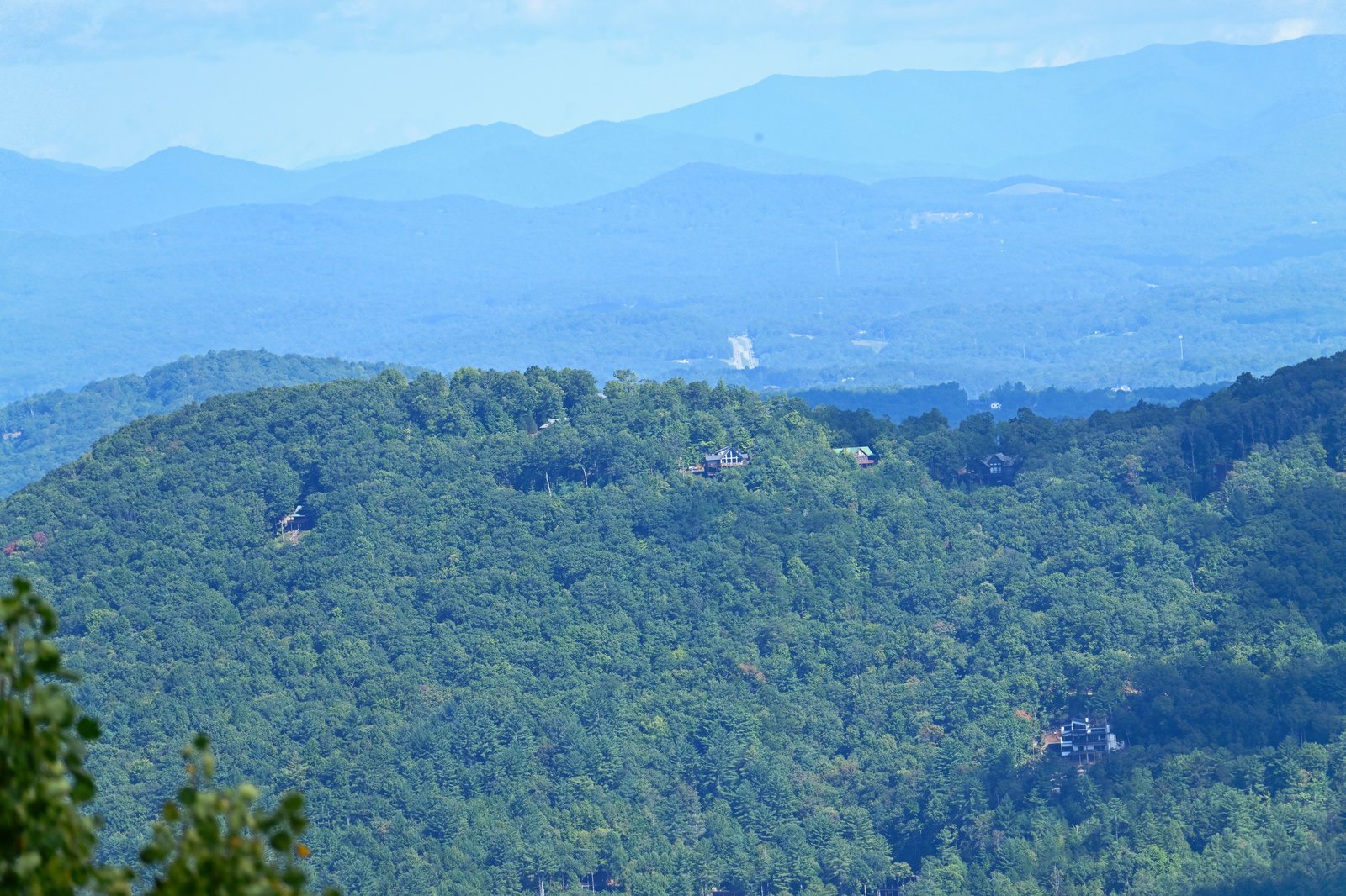 Blue Ridge mountain view