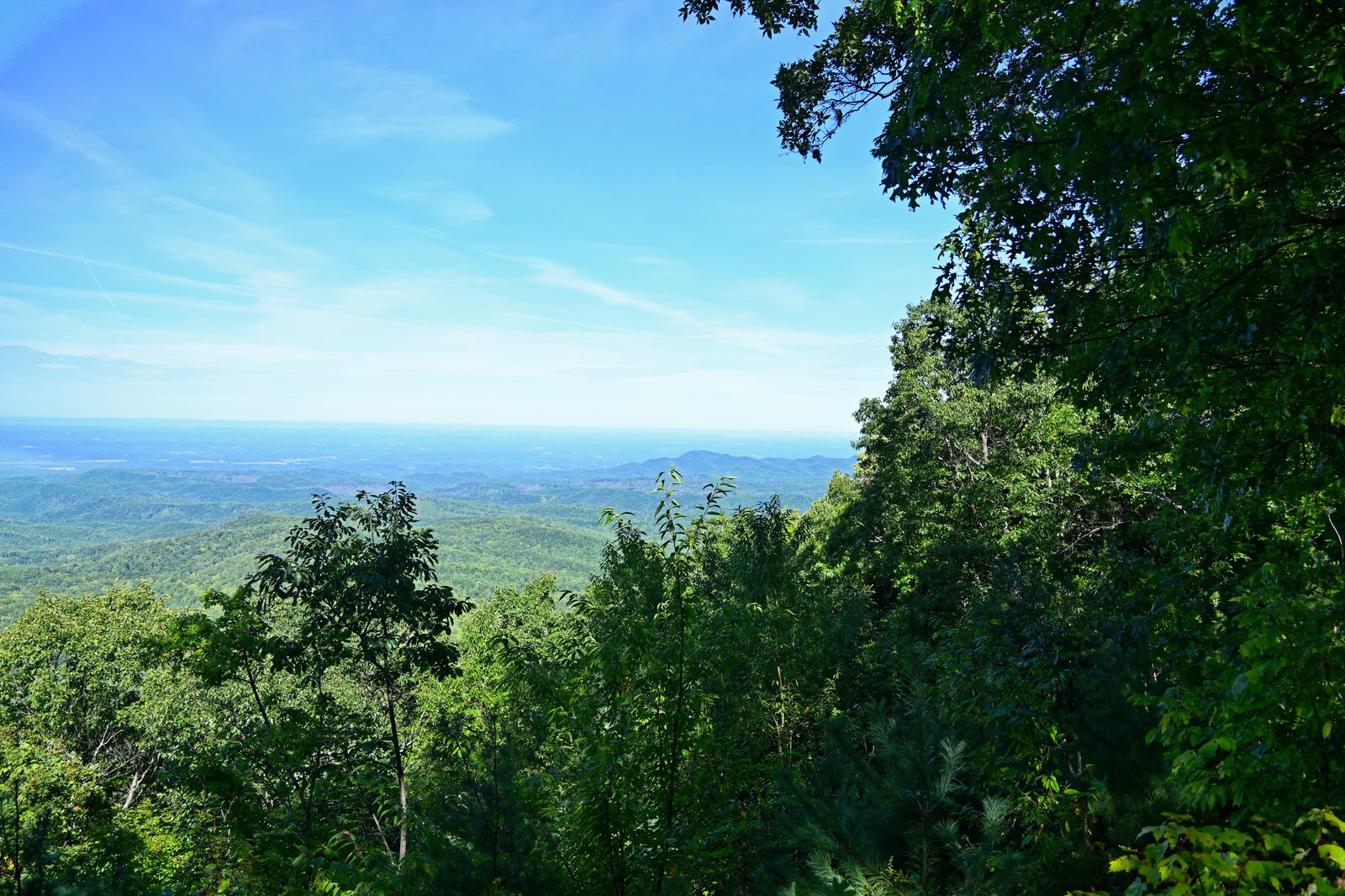 Overlook at the end of the traverse