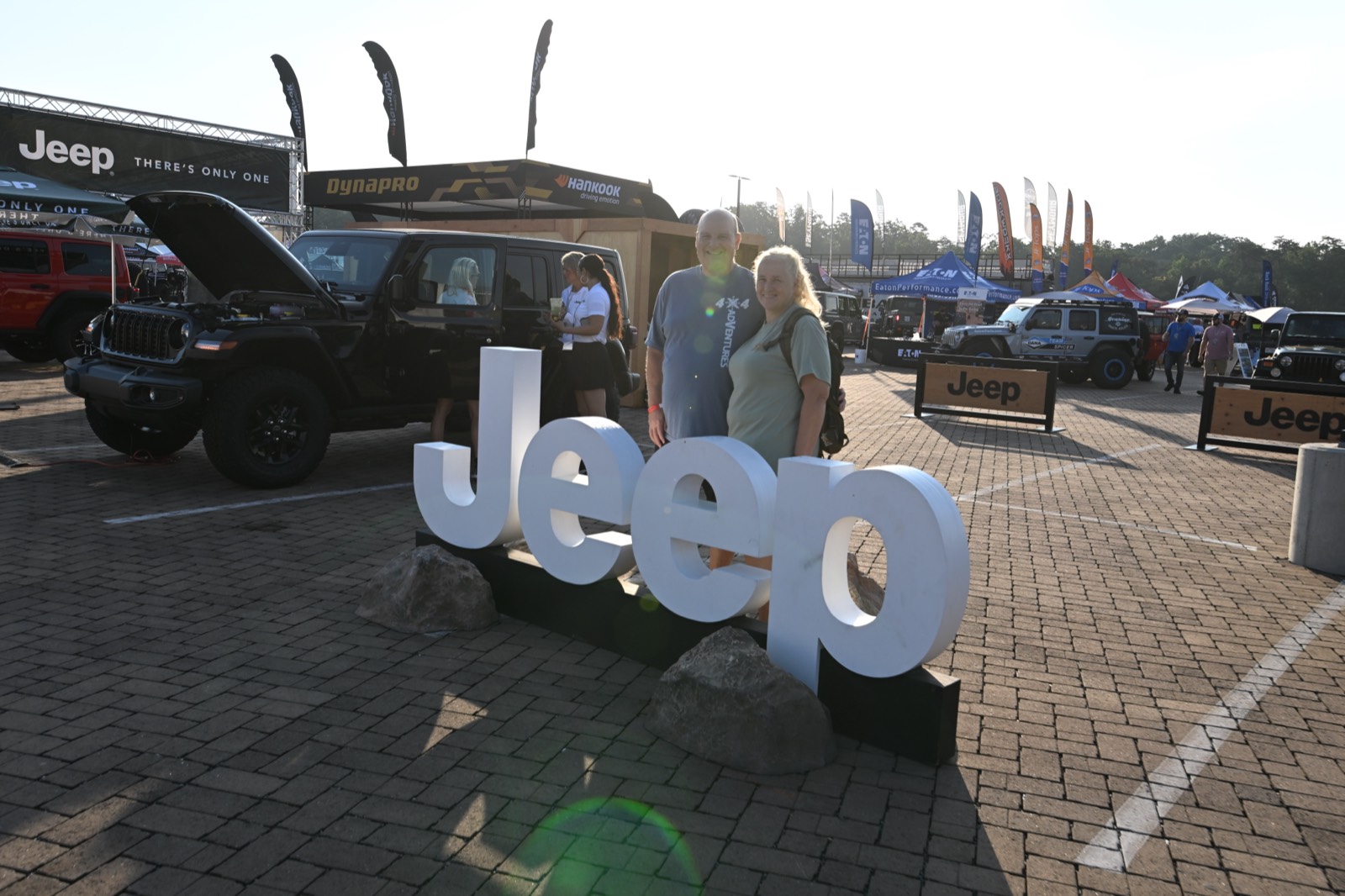 Great Smoky Mountain Jeep Invasion — Jeep sign at the expo